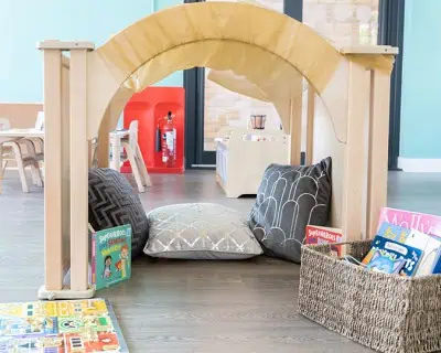 space for quiet and relaxing time at monkey puzzle day nursery & preschool west kensington