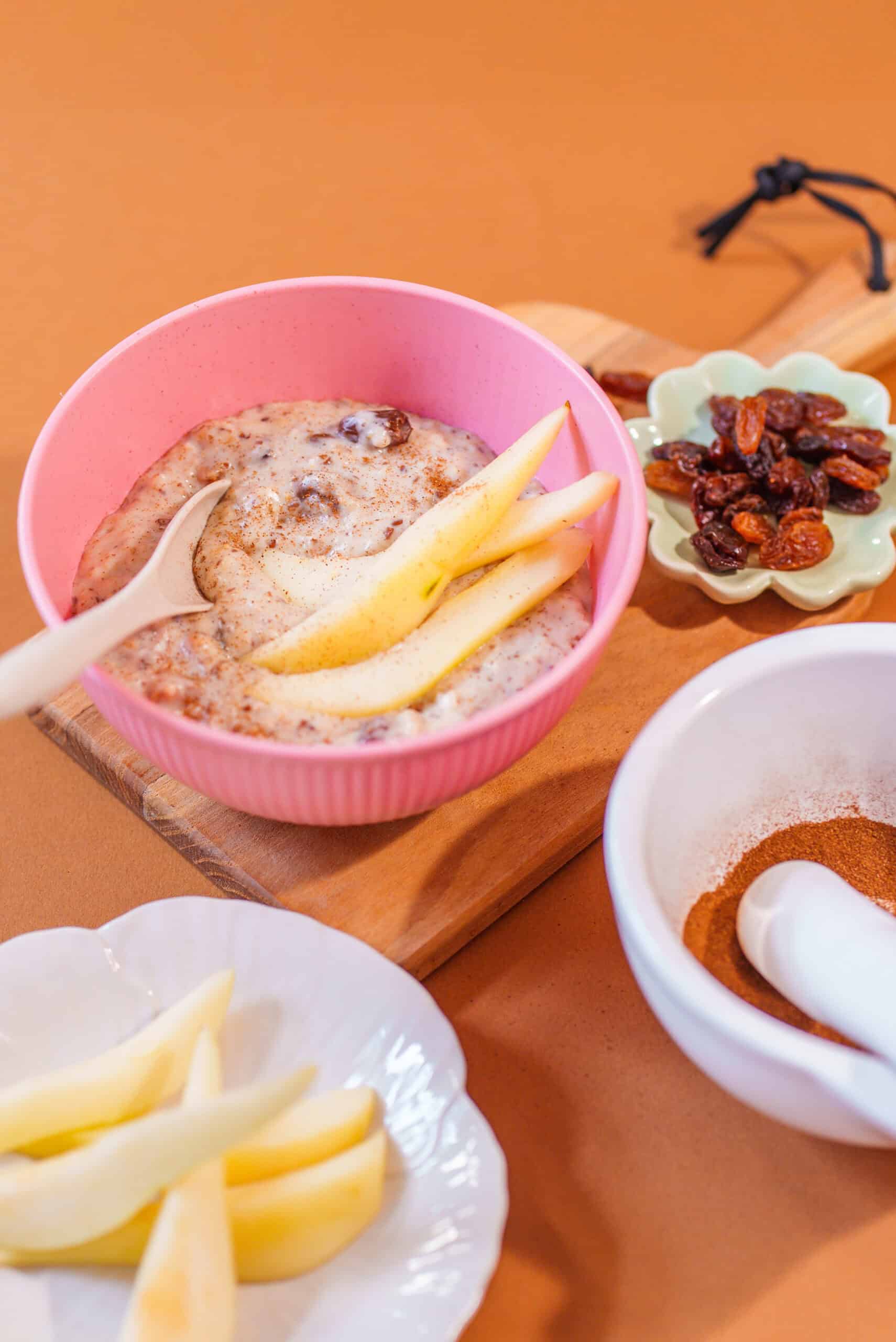 Pear and Sultana Porridge 2