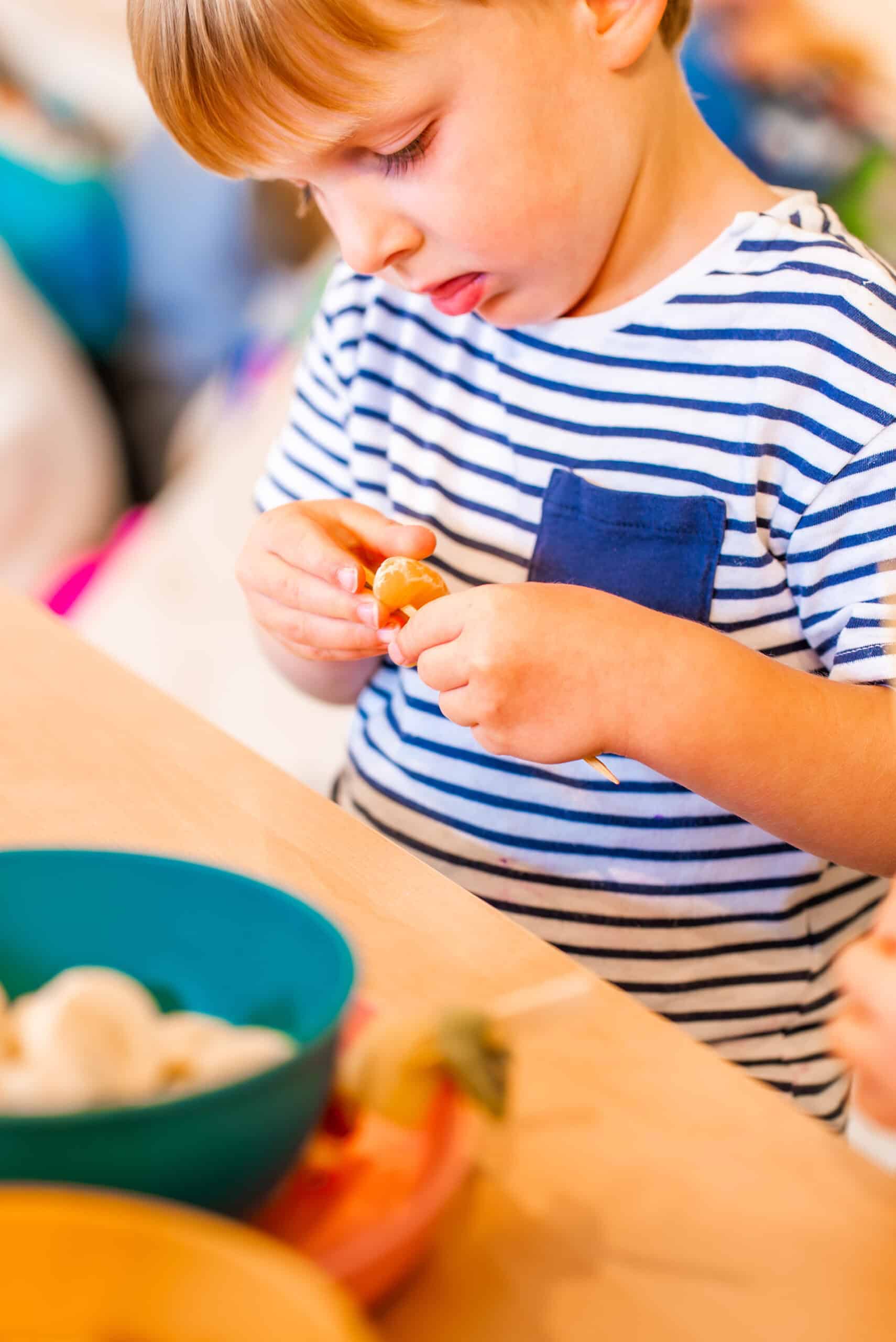 Traffic Light Fruit Kebabs 7