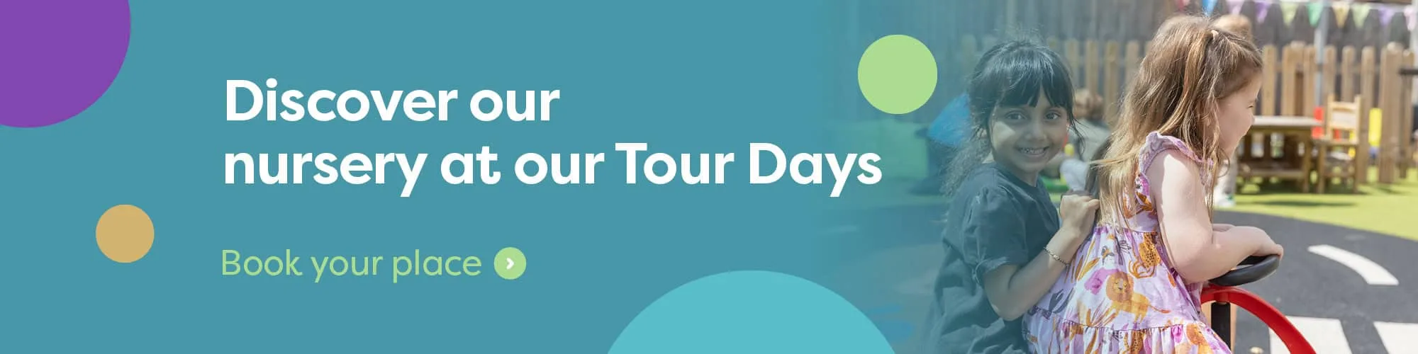 Discover our nursery at our Tour Days